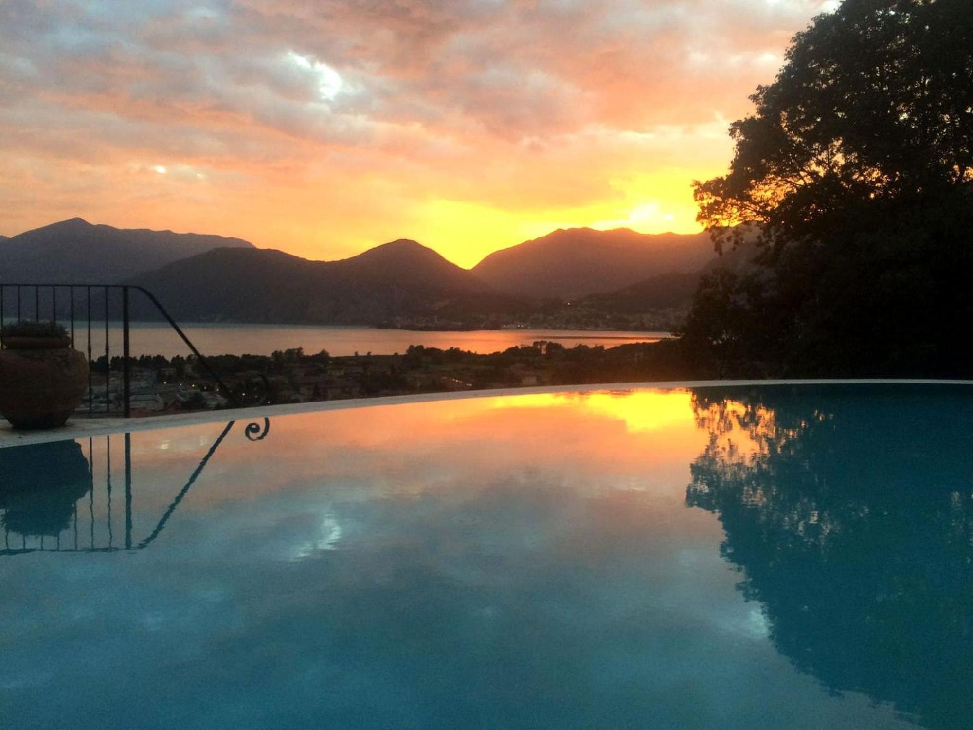 Villa In Pisogne With Pool Garden And Lake View Extérieur photo